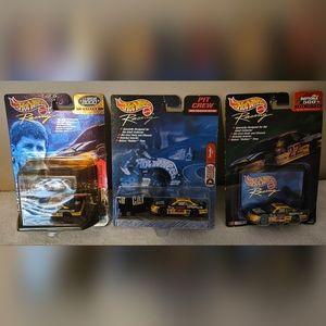 (Pack of 3) Hot Wheels 1:64 die cast stock cars. #22 WARD BURTON.  NWOT!